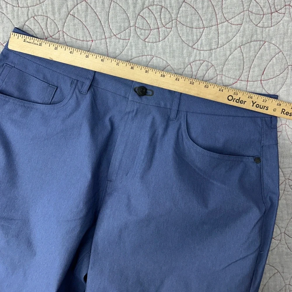 Public Rec Workday‎ 5-Pocket Pants Navy Blue Lightweight Stretch / Mens 34/32
